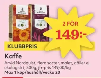 Hemköp Kaffe erbjuda