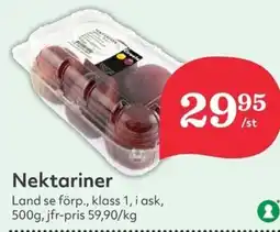 Hemköp Nektariner erbjuda