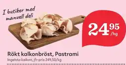 Hemköp Rökt kalkonbröst, pastrami erbjuda