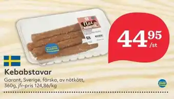 Hemköp GARANT Kebabstavar erbjuda