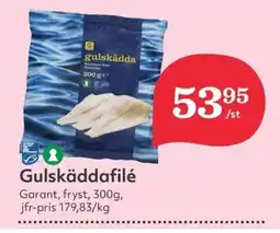 Hemköp GARANT Gulskäddafilé erbjuda