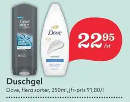 Hemköp DOVE Duschgel erbjuda