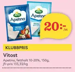 Hemköp APETINA Vitost erbjuda