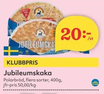Hemköp Jubileumskaka erbjuda
