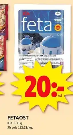 ICA Kvantum ICA Fetaost erbjuda