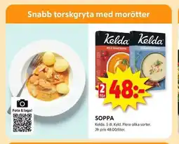 ICA Kvantum KELDA Soppa erbjuda