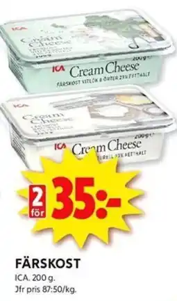 ICA Kvantum ICA Färskost erbjuda