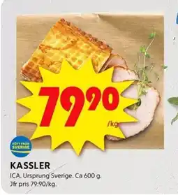 ICA Kvantum ICA Kassler erbjuda