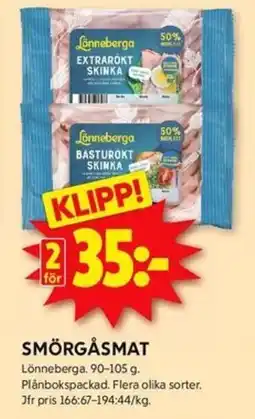 ICA Kvantum Smörgåsmat erbjuda