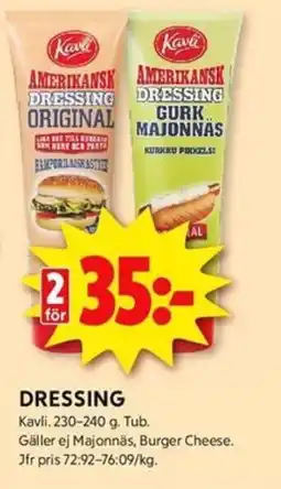 ICA Kvantum KAVLI Dressing erbjuda