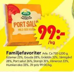 ICA Supermarket ARLA Familjefavoriter erbjuda