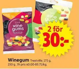 ICA Supermarket TREATVILLE Winegum erbjuda