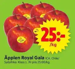 ICA Supermarket ICA Äpplen royal gala erbjuda