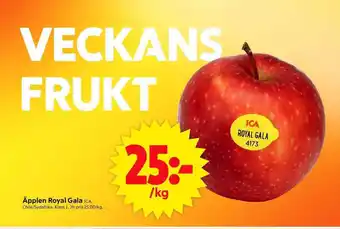ICA Supermarket ICA Äpplen royal gala erbjuda