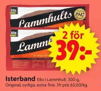 ICA Supermarket ELLO Isterband erbjuda