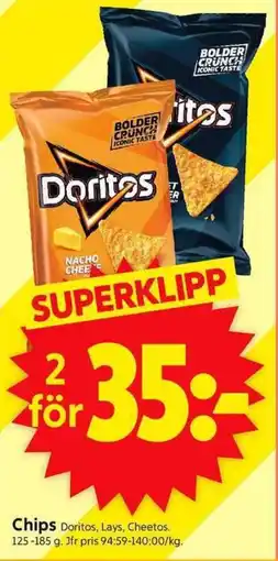 ICA Supermarket DORITOS Chips erbjuda