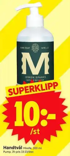 ICA Supermarket MIRELLE Handtvål erbjuda