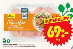 ICA Supermarket Färsk minutfilé erbjuda