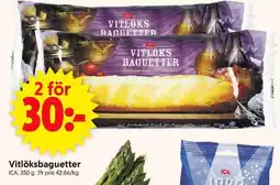 ICA Supermarket ICA Vitlöksbaguetter erbjuda