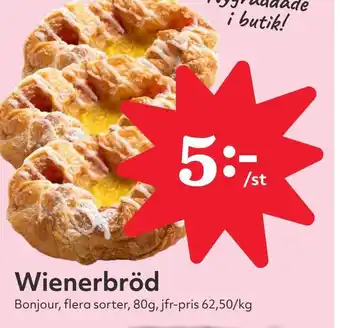 Östenssons Wienerbröd erbjuda