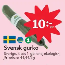 Östenssons Svensk gurka erbjuda