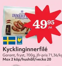 Östenssons GARANT Kycklinginnerfilé erbjuda