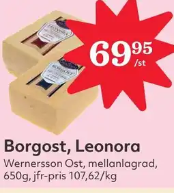 Östenssons Borgost, leonora erbjuda