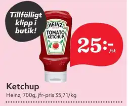 Östenssons HEINZ Ketchup erbjuda