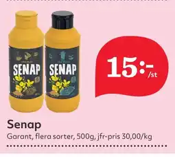 Östenssons GARANT Senap erbjuda