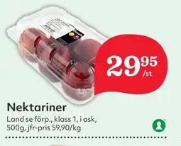 Östenssons Nektariner erbjuda