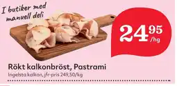 Östenssons Rökt kalkonbröst, pastrami erbjuda