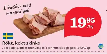 Östenssons Rökt, kokt skinka erbjuda