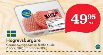 Östenssons GARANT Högrevsburgare erbjuda