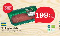 Östenssons GARANT Ekologisk lövbiff erbjuda
