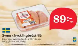 Östenssons ELDORADO Svensk kycklingbröstfilé erbjuda