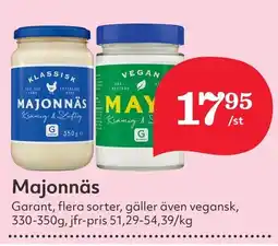 Östenssons GARANT Majonnäs erbjuda