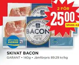 Willys Skivat bacon erbjuda
