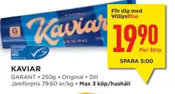 Willys KAVIAR erbjuda