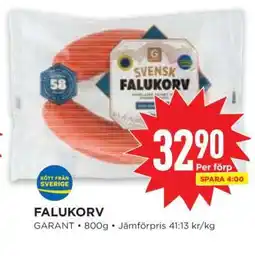 Willys Falukorv erbjuda