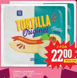Willys TORTILLA 8-PACK erbjuda