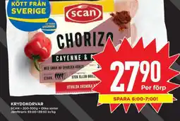 Willys Chorizo Cayenne & Paprika erbjuda
