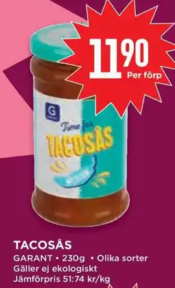 Willys Tacosås erbjuda