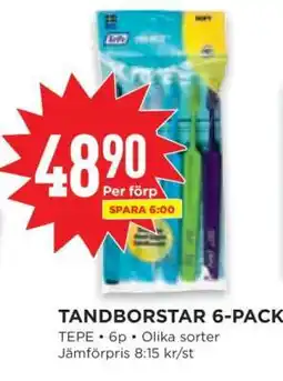 Willys TANDBORSTAR 6-PACK erbjuda