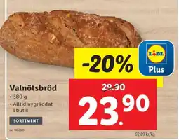Lidl Valnötsbröd erbjuda