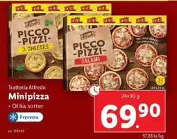 Lidl TRATTORIA ALFREDO Minipizza erbjuda