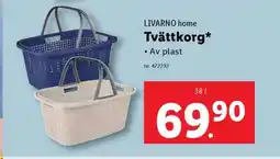 Lidl LIVARNO home Tvättkorg erbjuda