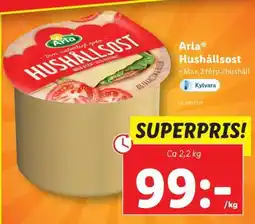 Lidl ARLA Hushållsost erbjuda