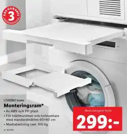 Lidl LIVARNO home Monteringsram erbjuda