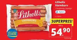 Lidl Lithells Varmkorv erbjuda