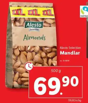 Lidl Alesto Selection Mandlar erbjuda